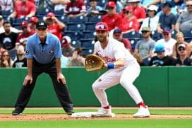 Bryce Harper Back Stiffness Prompts Removal from Spring Training Games