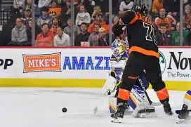 Flyers Postgame Report: Binnington, Blues Down Flyers in Shootout