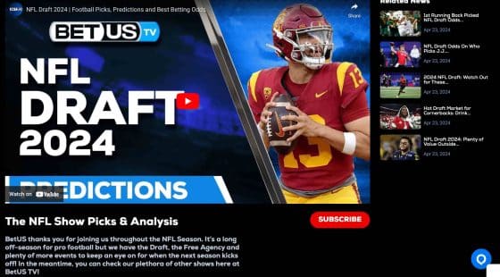 BetUS NFL Draft Show