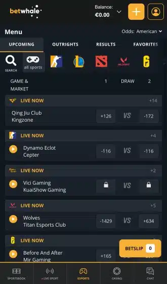 BetWhale best sports betting apps