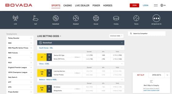 Bovada sharpest sportsbook