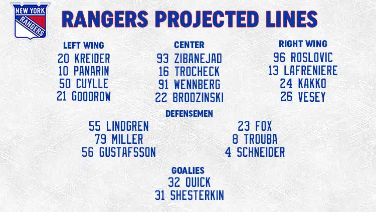 Rangers Lines