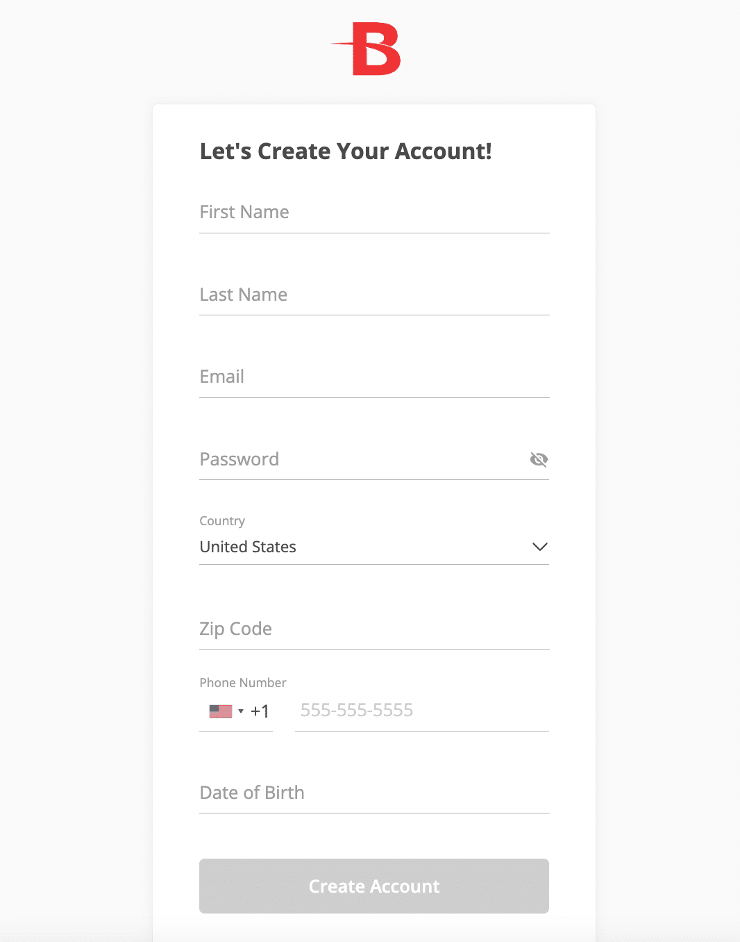 Step One - Register with BetOnline