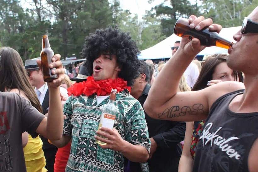 Sports Gamblers binge drinking