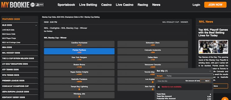 mybookie - florida sports betting site