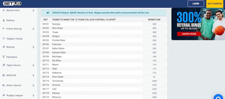 betus - louisiana sports betting site