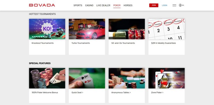 Bovada offshore casino