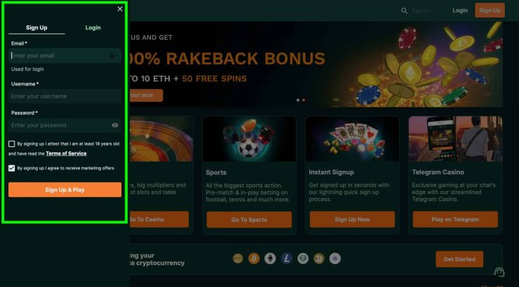 Create Account