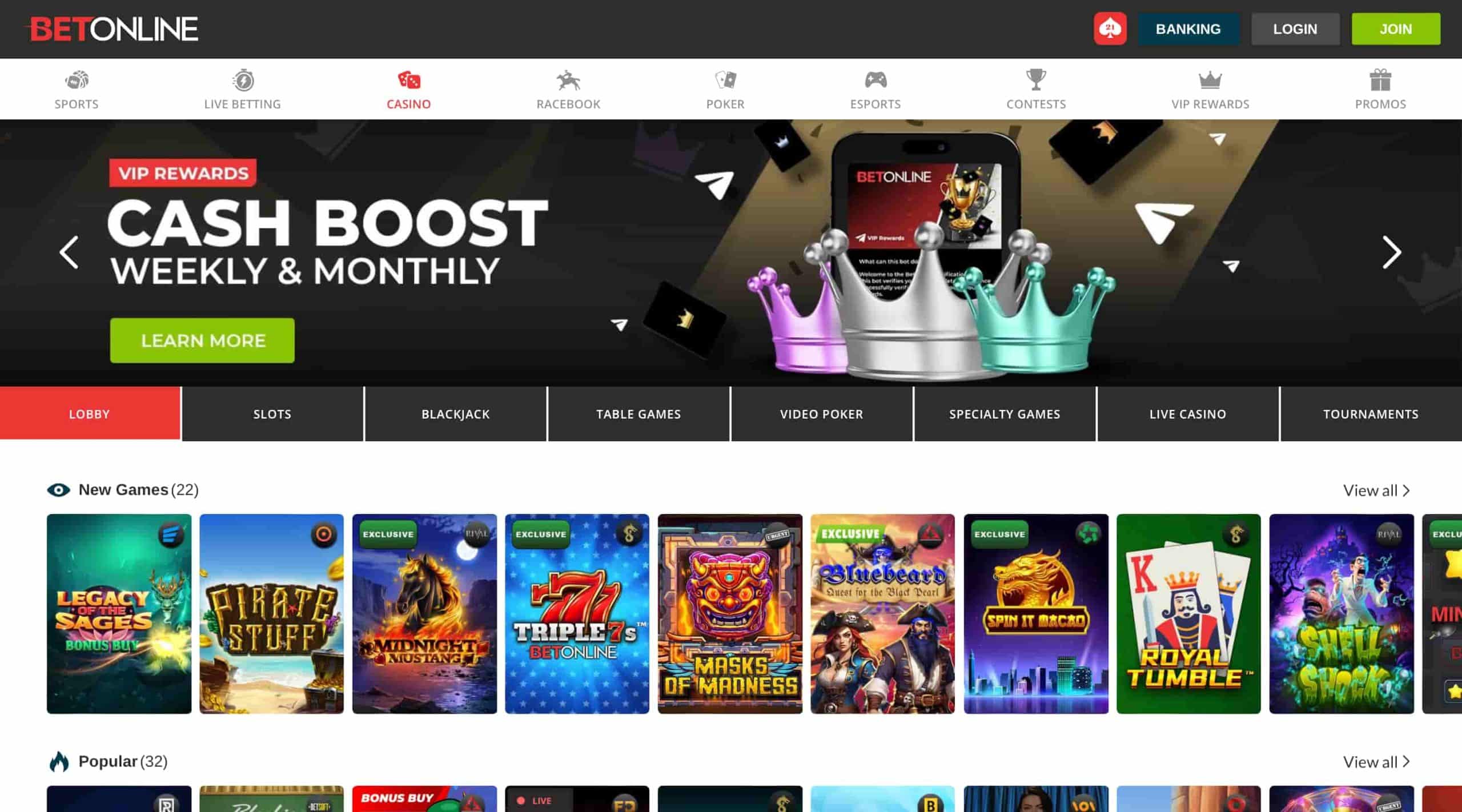 BetOnline Promo Codes for January, 2026 - Sports, Casino & Poker