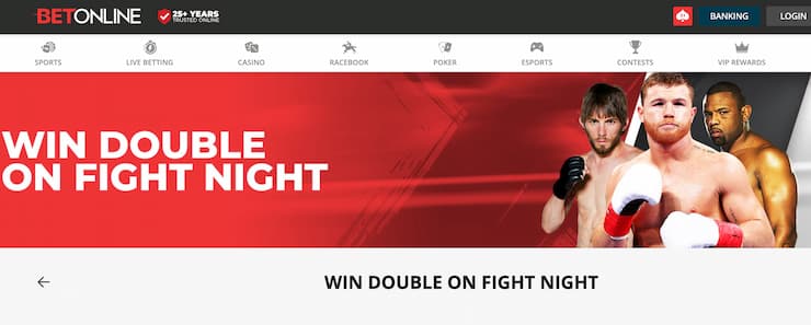 betonline - ufc fight night promotion