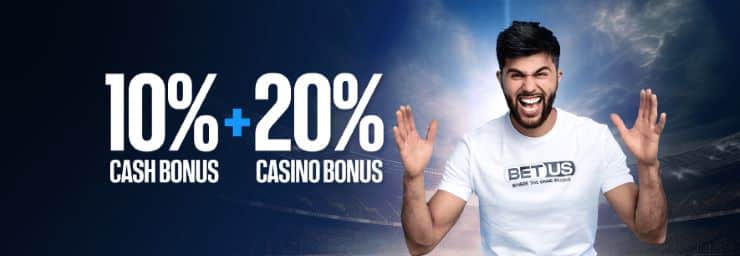 BetUS Cash Welcome Bonus