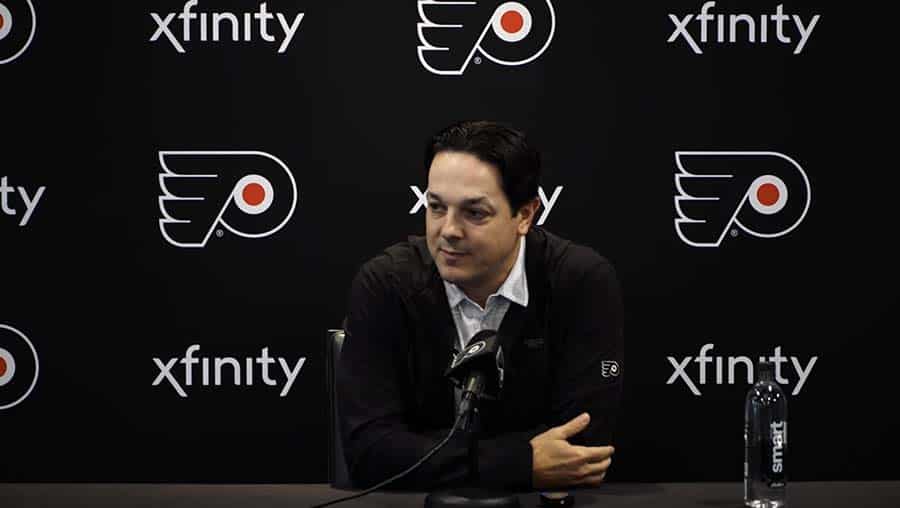 Flyers GM Danny Briere
