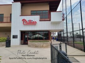 Carpenter Complex Phillies Logo