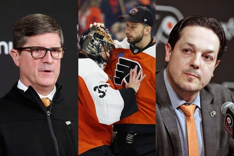 Philadelphia Flyers Brad Shaw Danny Briere Goalies