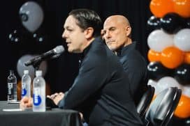 Philadelphia Flyers Rick Tocchet Danny Briere