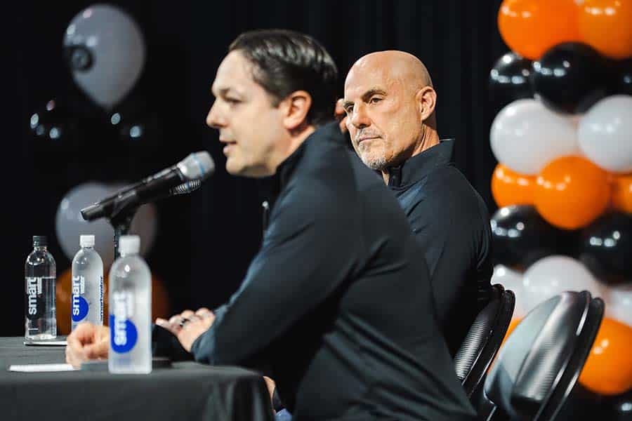 Philadelphia Flyers Rick Tocchet Danny Briere