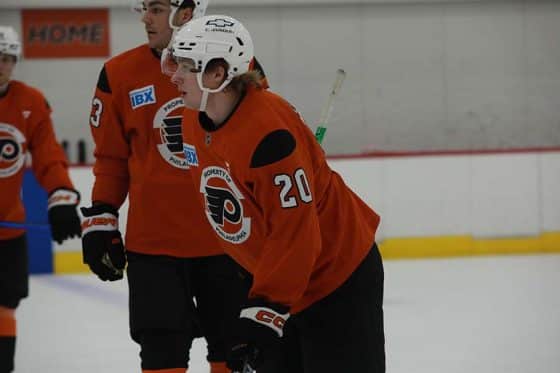 Philadelphia Flyers Alex Bump