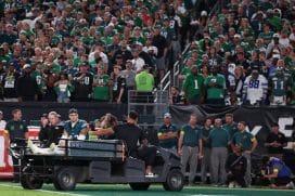 Ben VanSumeren Carted Off