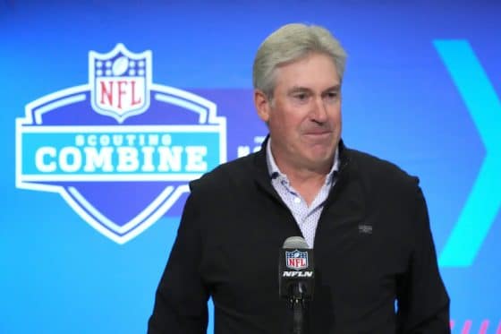 Doug Pederson, Combine