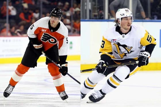 Philadelphia Flyers Egor Zamula Philip Tomasino