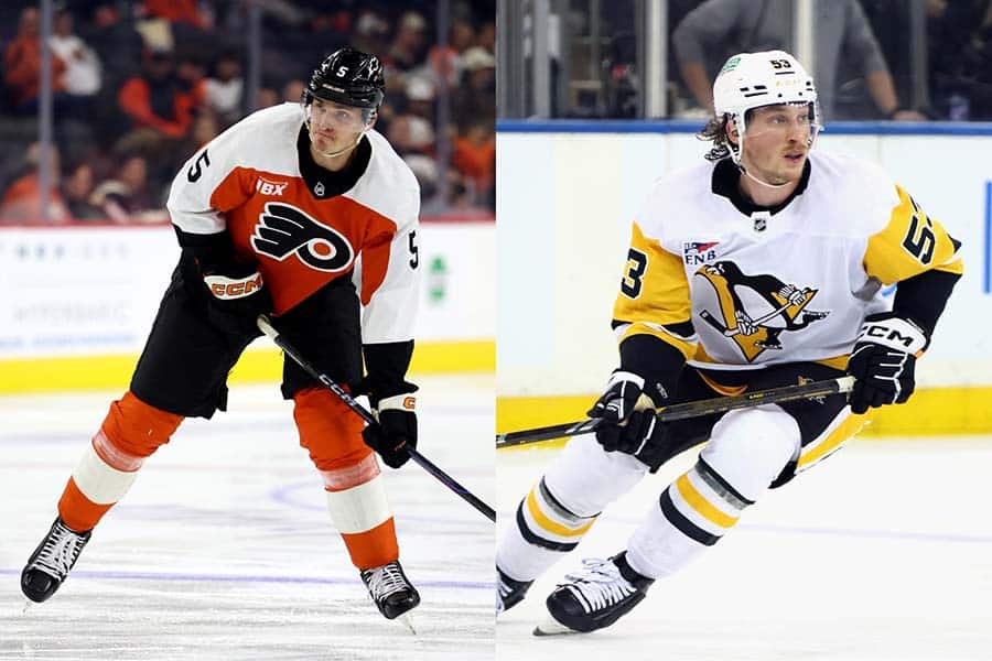 Philadelphia Flyers Egor Zamula Philip Tomasino
